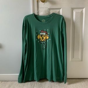 Life is Good Crusher XL Long Sleeve Tee